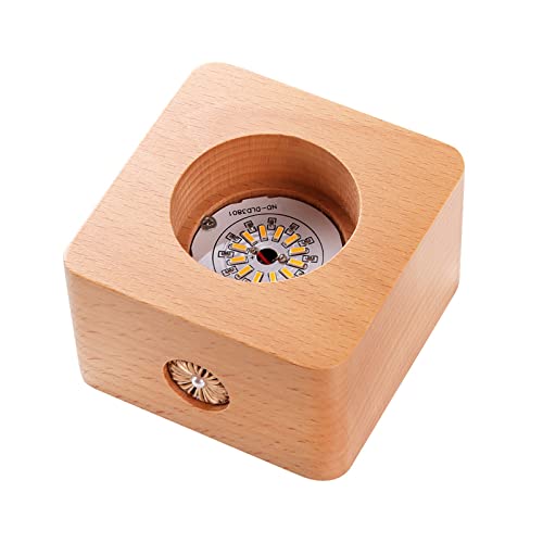 Kristallkugelform, runde Kugelform, Nachtlicht, Silikon, Silikon, Epoxidharz, LED-Lampenhalter, Flaschenhalter für Buntglas von Oxxggkao