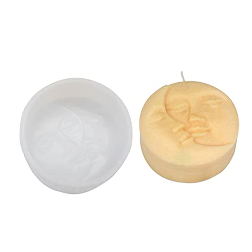 Lebensmittelqualität Silikon Menschliches Gesicht Für Geformte Fondant Süßigkeiten Seife Polymer Ton Crafting Schimmelpilze Handwerk Handgefertigt Mit Silikon Fondantform von Oxxggkao
