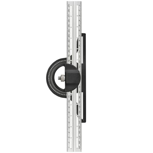 Leicht ablesbares, professionelles Kombinationswinkel-Messwerkzeug für Ingenieur- und Tischlerei, genaue Winkelmessungen, Ingenieurwesen, Zeicheninstrument Leicht ablesbares, professionelles Kombinationswinkel-Messwerkzeug für Ingenieur- und Tischlerei, genaue Winkelmessungen, Ingenieurwesen, Zeicheninstrument von Oxxggkao