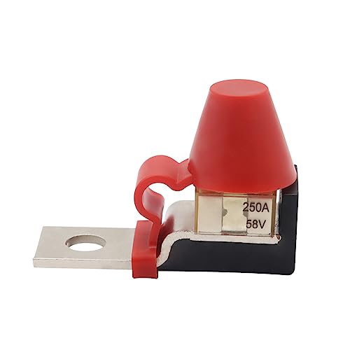 MRBF Terminal Block Kit Single 5/16 (M8) Compacthigh Ampere Marine Batterie Sicherung 58VDC Wasserdichte Batterieklemmen Top Post Adapter Autokonbonde Schnellfreisetzungen Mehrere von Oxxggkao