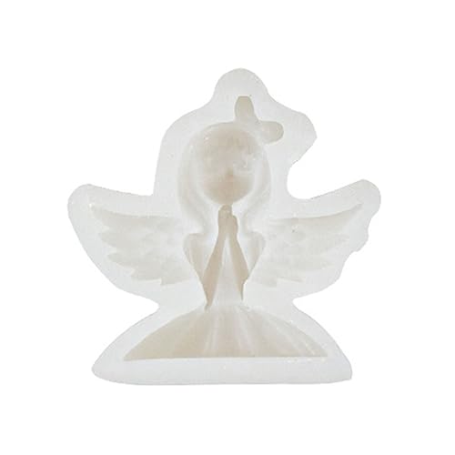 Mädchen Silikonform Project Wiederverwendbare Seifen Kerze Gips Schokoladen Backwerkzeug Lieferungen Accessoire Silikon Backform von Oxxggkao