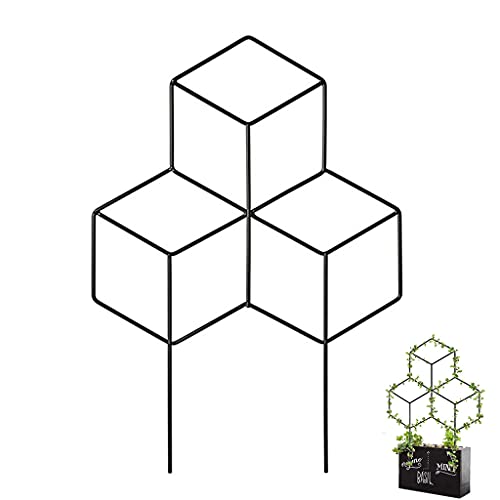 Oxxggkao 3 Würfelform Black Metall Pflanzenschleuder Für Klettern Pflanzen Eisenpflanze Rebe Stamm Stützdraht Oxxggkao 3 Würfelform Black Metall Pflanzenschleuder Für Klettern Pflanzen Eisenpflanze Rebe Stamm Stützdraht von Oxxggkao
