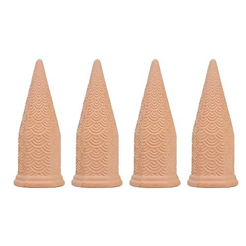 Oxxggkao 4pcs Pflanzen Wasserer Selbstbewässerung Keramik Spikes Automatische Wasserveranstaltung Urlaub Garten Stakes Tropfbewässerung Innenraum Automatisch Pflanzentropfen von Oxxggkao