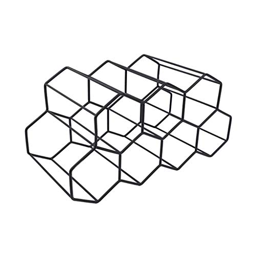 Oxxggkao 7 Flaschen Metall Wine Rack von Oxxggkao