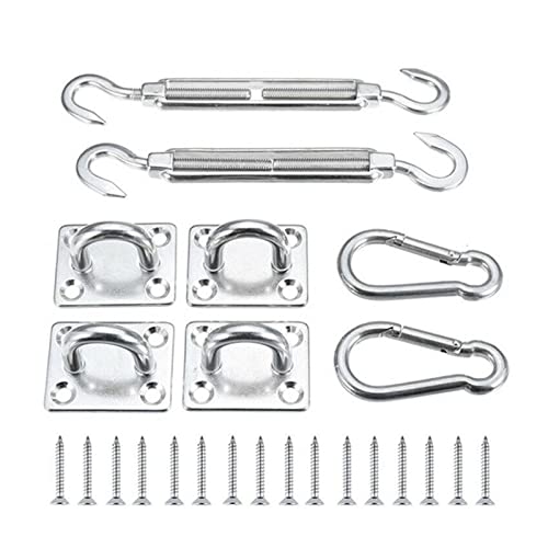 Oxxggkao Außenterrechte Rechteck Markise Befestigung Set Edelstahl Für Sonnenschatten Segel Baldachin Für Hochleistungshardware Hardware Kit von Oxxggkao