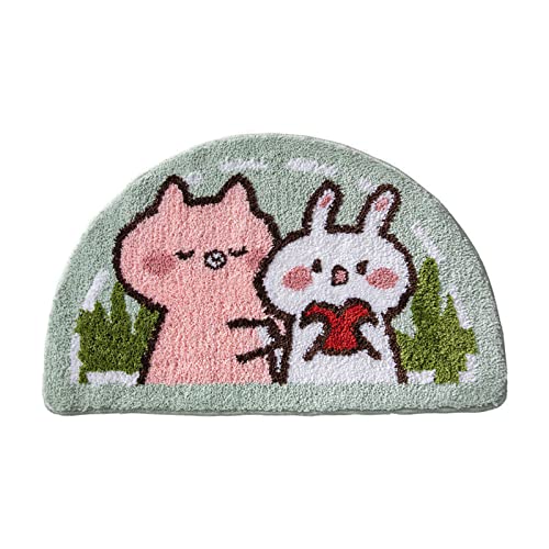Oxxggkao Cartoonbodenmatte Weiche Nachahmung Kaschmir Absorptionsmatten Nicht rutschfeste Teppichzubehör Für Innenräume Freien Freien Tür Eingangsdekor Küchenbodenmatte von Oxxggkao
