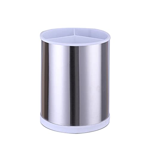 Oxxggkao Drehbarer Utensilienhalter, multifunktional, Löffel, Gabel, Essstäbchen, Aufbewahrung, Besteckablauf, Besteckablauf, Abtropfgestell von Oxxggkao