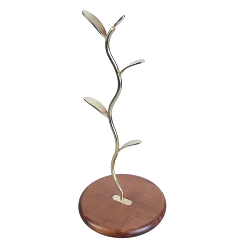 Oxxggkao Eleganter Kaffeetassenhalterbaum Für Küchentheke Mit 4 Haken Und Robuster Basis Hausorganisation Küchenlieferung Kaffeetasse Organisatoren von Oxxggkao