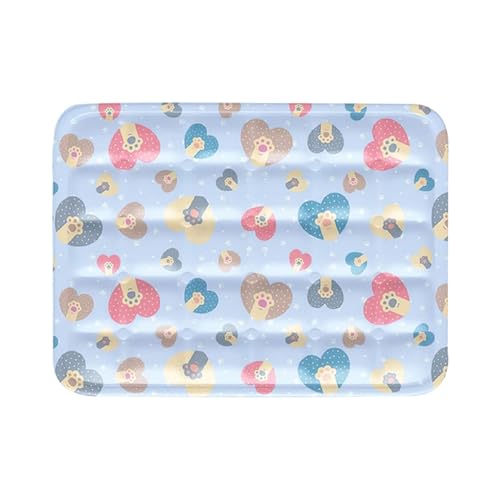 Oxxggkao Hunde-Eiskissen für Haustierbett, Kühlmatten, Hundehütte, Matratze für kleine Hunde und Katzen, Kühlmatten von Oxxggkao