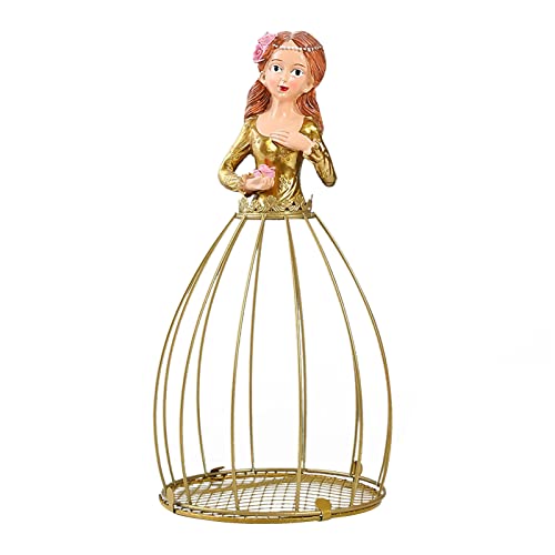Oxxggkao Metall Blumentopf Prinzessin Hydroponische Pflanzenbehälter Pflanzgefäß Ornament Metall Blumentöpfe Outdoor Oxxggkao Metall Blumentopf Prinzessin Hydroponische Pflanzenbehälter Pflanzgefäß Ornament Metall Blumentöpfe Outdoor von Oxxggkao