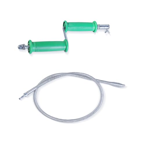 Oxxggkao Rohrreinigung Helical 10 Mm Rostbeständiger Abflussreiniger Für 45 ° & 90 ° Rohr Biegt Verschiedene Blockaden Toilettenspüle Küchenspüle Reiniger von Oxxggkao