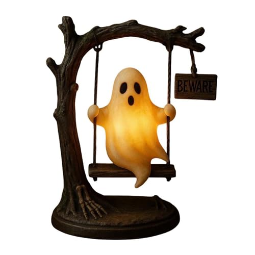 Oxxggkao Schwingende Geistere Für Die Energiesparende LED Schreibtisch Lampe Von Geistere Desktop Nachtlampe Für Partydekoration Geisterer Schwung Nachtlicht von Oxxggkao