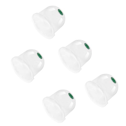 Oxxggkao Transparente PVC Pflanzenunterkunft Leichte Wiederverwendbare Abdeckung Für Sämlingswachstum Innen/Außenbereich Gartenschutz Von Thermik Isolierung Sämlingsbeschützer Oxxggkao Transparente PVC Pflanzenunterkunft Leichte Wiederverwendbare Abdeckung Für Sämlingswachstum Innen/Außenbereich Gartenschutz Von Thermik Isolierung Sämlingsbeschützer von Oxxggkao