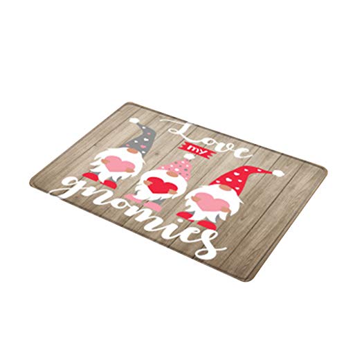 Oxxggkao Valentinstag Love Theme Seinsloses Dolldruckdruck Tür Rechteckige Bodenmatte Nicht Schlupfteppich Teppich Für Badezimmer Kit Eingangsenteppiche Innen Nicht von Oxxggkao