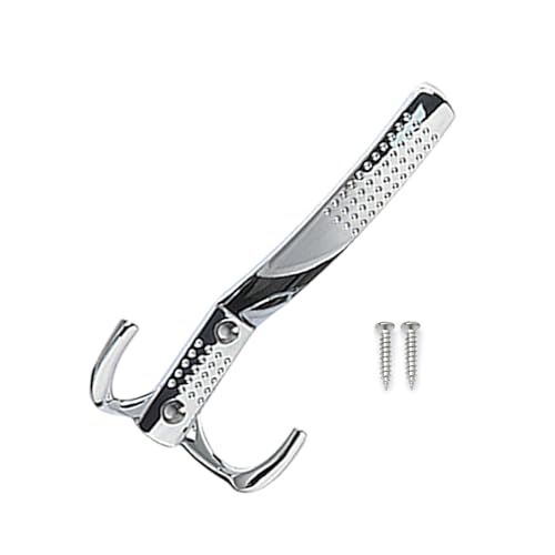 Oxxggkao Wandmontierter Kleiderhaken, Metall, Doppelzinken, Zinklegierung, Handtuchaufhänger für Hutkleidung, dauerhafter Haken, Handtuchaufhänger für Hutkleidung Oxxggkao Wandmontierter Kleiderhaken, Metall, Doppelzinken, Zinklegierung, Handtuchaufhänger für Hutkleidung, dauerhafter Haken, Handtuchaufhänger für Hutkleidung von Oxxggkao