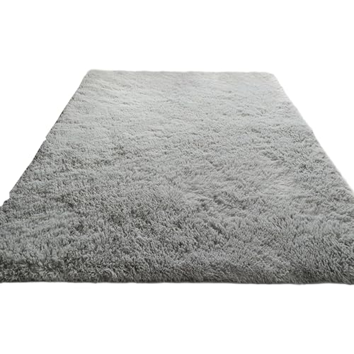 Oxxggkao Weicher Teppich für Schlafzimmer, Wohnzimmer, nordische Stile, tragbar, leicht zu reinigen, dekorativer Teppich, dekorativer Teppich von Oxxggkao
