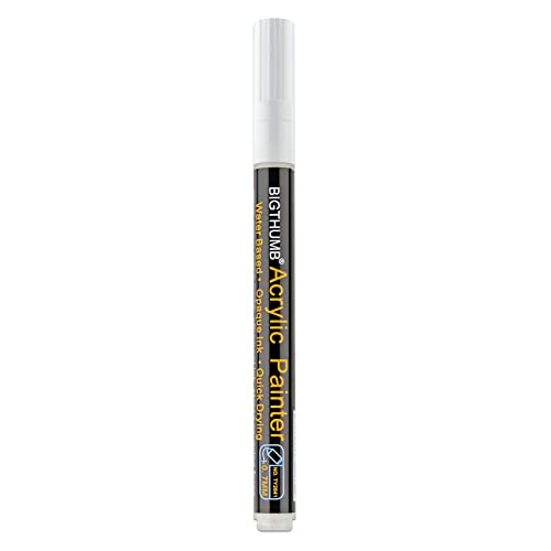 Oxxggkao Weißer Acrylstift Malerei Marker Lettering Schreiben Praktisches Werkzeug Gadget für Schule Büro Handmalerei Schreiben Weiß Acryl Oxxggkao Weißer Acrylstift Malerei Marker Lettering Schreiben Praktisches Werkzeug Gadget für Schule Büro Handmalerei Schreiben Weiß Acryl von Oxxggkao