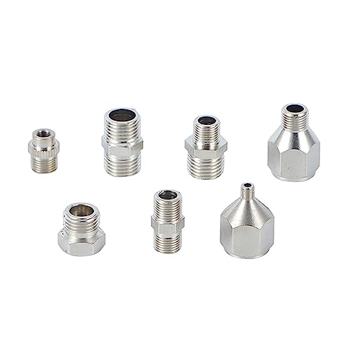 Professionelle Universelle Adapter Kits Anpassungsstecker Set Für Kompressorluftpinselzubehör Kompressoranpassung von Oxxggkao