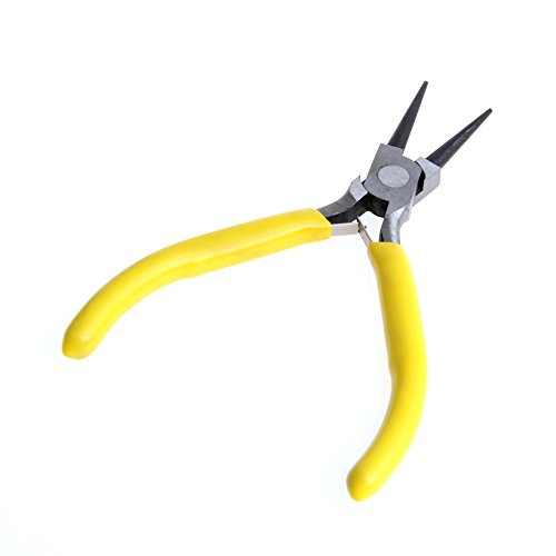 Rundzange für Drahtarbeiten, Schmuckherstellung, praktischer Schmuck, handgefertigt, Karbonstahl, 11,4 cm Rundzange für Drahtarbeiten, Schmuckherstellung, praktischer Schmuck, handgefertigt, Karbonstahl, 11,4 cm von Oxxggkao