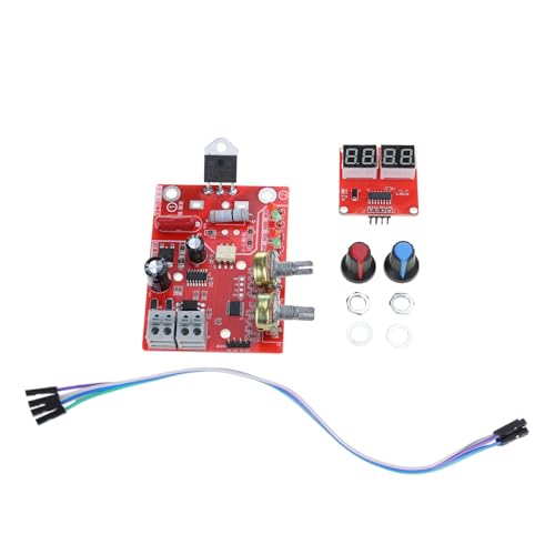 Spots Welder Control Board 100A/40A Digitalanzeige Schweißzeit Stromregler Panel Timing Controller Board Batterie Schweißer von Oxxggkao