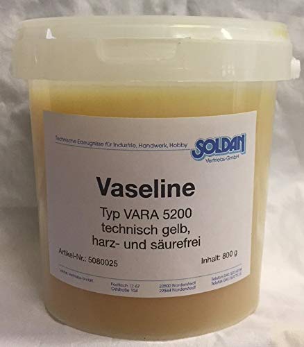 Soldan Vaseline Typ 5200 technisch 800g Schmiermittel Korrosionsschutz Universalfett Soldan Vaseline Typ 5200 technisch 800g Schmiermittel Korrosionsschutz Universalfett von Oxycute GD