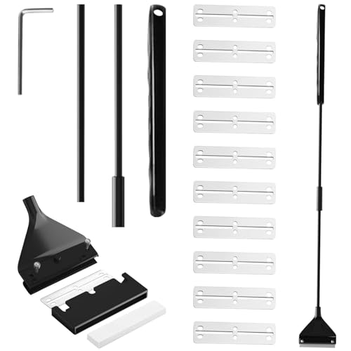 Oyiclyea Aquarium Algenschaber Abnehmbarer Edelstahl Algenschaber Aquarium Klingenreiniger 62.0 cm mit abnehmbarem Stab 10 austauschbare Klingen und eine Pinzette für Glas Aquarium Oyiclyea Aquarium Algenschaber Abnehmbarer Edelstahl Algenschaber Aquarium Klingenreiniger 62.0 cm mit abnehmbarem Stab 10 austauschbare Klingen und eine Pinzette für Glas Aquarium von Oyiclyea