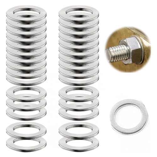 30 Stück Fitschenringe Edelstahl Set,Fitschenringe Zimmertüren Unterlegscheiben Zubehör,Unterlegscheiben Tür scharnier 10 * 16 * 1mm,Edelstahl Türscharnier Montageringe für Standard Zimmertür 30 Stück Fitschenringe Edelstahl Set,Fitschenringe Zimmertüren Unterlegscheiben Zubehör,Unterlegscheiben Tür scharnier 10 * 16 * 1mm,Edelstahl Türscharnier Montageringe für Standard Zimmertür von Oykrueats
