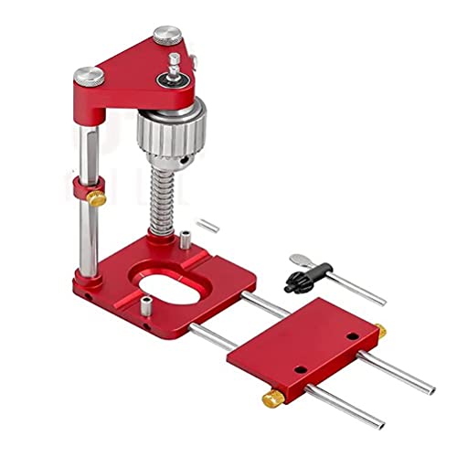 Oyria The Best Woodworking Drill Locator, Auto-line Drill Guide, Adjustable Mini Bench Drill Press Machine with High Speed Tool von Oyria