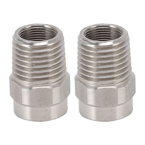 Oytrui 2pcs Misting Düse, G1/4 -Atomisierungssprühgerät aus Edelstahl aus Männlichem Gewinde mit 304 Edelstahlmaterial, für Gartenwässerungskühlung Oytrui 2pcs Misting Düse, G1/4 -Atomisierungssprühgerät aus Edelstahl aus Männlichem Gewinde mit 304 Edelstahlmaterial, für Gartenwässerungskühlung von Oytrui