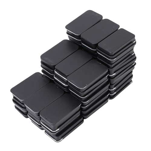 Oytrui 60pcs Kleine Blechschachtel, Rechteckige Zinnbehälter mit Schieben mit Sicherem Deckel für Süßigkeiten Schmuck Basteln Lippenbalsam Aufbewahrung Oytrui 60pcs Kleine Blechschachtel, Rechteckige Zinnbehälter mit Schieben mit Sicherem Deckel für Süßigkeiten Schmuck Basteln Lippenbalsam Aufbewahrung von Oytrui