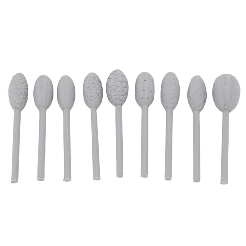 Oytrui 9pcs Tonkunst Texturwerkzeuge Set, Kunststoff -DIY -Ton -Skulptions -Modellierungsmuster Rollstangen mit Glattem Gesicht für Kunstprojekte Töpfereiherstellung Oytrui 9pcs Tonkunst Texturwerkzeuge Set, Kunststoff -DIY -Ton -Skulptions -Modellierungsmuster Rollstangen mit Glattem Gesicht für Kunstprojekte Töpfereiherstellung von Oytrui
