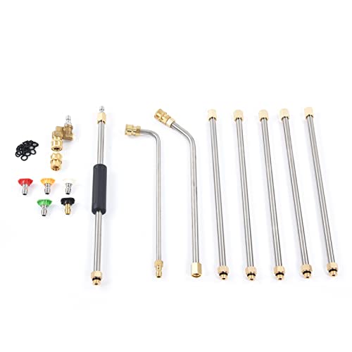 Oytrui Druckwaschanlehre Stand Lance Accessoire Tool Set Kit Zum Reinigen des Waschens von Oytrui