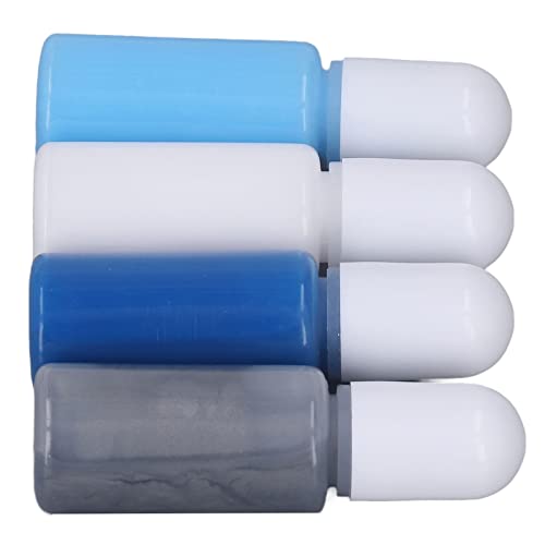 Oytrui Epoxidharzpigment, 4 Farben UV -Harzfarbstoff für Schmuckherstellung und Gießen, mit Squeeze -Flasche Zum Einfachen Gebrauch (b) von Oytrui