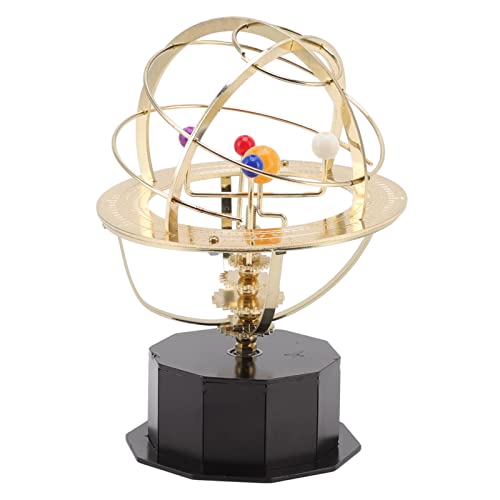 Oytrui Grand Orrery -Modell, Metall -Solarsystemmodell für Office -Studienunterrichtsdekoration mit Rotierbarem Manuellem Betrieb für 7 Bis 14 Jahre Alte Teenager von Oytrui