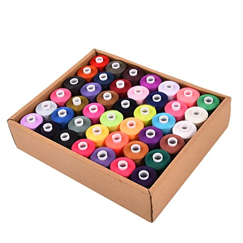 Oytrui Nähgarne Set, Polyester 42 Farben 1000 Yards für DIY Stickerei und Haushalts Nähen, mit Haltbarem, verschleiß Festem Material Oytrui Nähgarne Set, Polyester 42 Farben 1000 Yards für DIY Stickerei und Haushalts Nähen, mit Haltbarem, verschleiß Festem Material von Oytrui