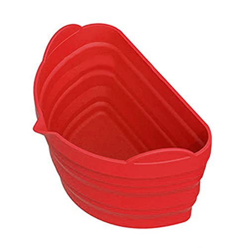 Oytrui Silikon -Slow Cooker Liner, Wiederverwendbarer Non -Stick -Sloch -Kocher -Teiler für 6qt Bis 8qt Crock -Topf, mit Hitzebeständigem Silikonmaterial, Leicht zu Reinigende (Rot) von Oytrui
