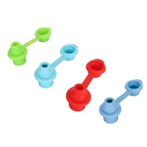Oytrui Sipping Tout, 4 Stück Leck Proof Silikon Flaschen Deckel für, mit Strohhalm-kompatibles Design für Standard 28mm Wasser Flaschen Oytrui Sipping Tout, 4 Stück Leck Proof Silikon Flaschen Deckel für, mit Strohhalm-kompatibles Design für Standard 28mm Wasser Flaschen von Oytrui