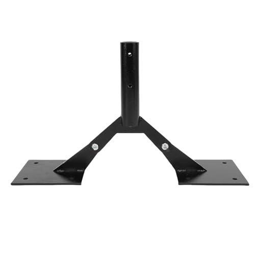 Oytrui Weathervane -Dachhalterung Dicker Kohlenstoffstahl Verstellbarer Windschaufel -Dachhalterung für Antennen -Fahnenmast -Sprinkler von Oytrui