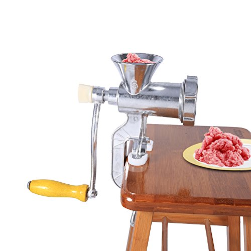 Manuelle Fleischwolf, Handkurbel-Gemüsemahlmaschine mit Edelstahlwerkzeugen, Küchenwerkzeug für zu Hause von Oyunngs