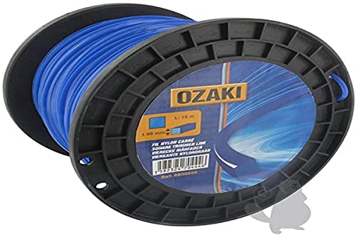 Ozaki Nylonband, quadratischer Querschnitt, 30 m, Durchmesser 4 mm von Ozaki