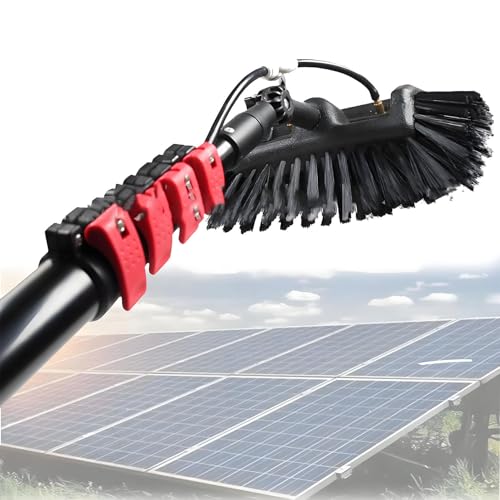 OzcNykt Ausziehbarer Reiniger, Fensterputzstange, Fensterputzstange Zur Reinigung Von Photovoltaik- Und Solarmodulen Und Anderen ReinigungstäTigkeiten 5.4M/18FT von OzcNykt
