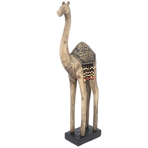 Künstlerische Kamel-Figuren, Dekor, Ornament, Schreibtisch-Skulptur, Kamel-Schreibtisch-Skulptur, Dekoration für Zuhause, Schreibtisch-Dekoration von Ozgkee