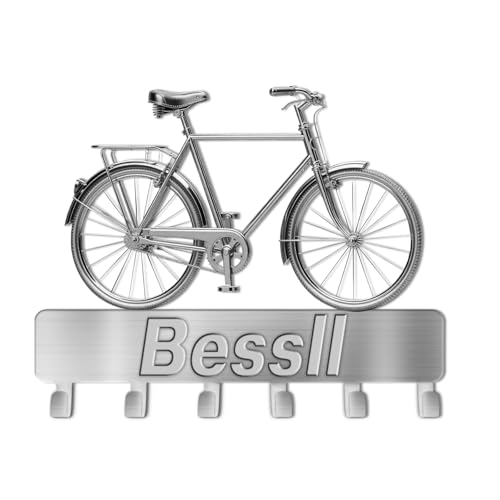 Ozinna Personalisierte Fahrrad-Wandhaken, individueller Name, Fahrrad-Metall-Schlüssel-Aufhänger, Wandhalterung, Kleiderhaken, Schlüsselhalter für Eingangsbereich, Badezimmer, Tür, Biker, Fahrer Ozinna Personalisierte Fahrrad-Wandhaken, individueller Name, Fahrrad-Metall-Schlüssel-Aufhänger, Wandhalterung, Kleiderhaken, Schlüsselhalter für Eingangsbereich, Badezimmer, Tür, Biker, Fahrer von Ozinna