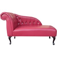 Chesterfield-Chaiselongue-Sofa Aus Naturleder, Stilvolle, Moderne Chaiselongue Nach Maß von OzziDesign
