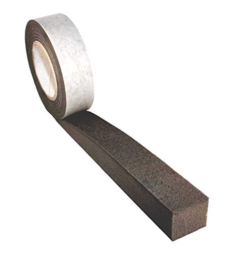 Kompriband anthrazit ver. Größen vorkomprimiertes selbstklebendes Dichtungsband Acryl 300, Fugendichtband, Quellband │ 10mm │15mm │20 mm │ 30mm │ 40mm (10/3 (10 m) 0,35 € / Meter) von P-D-W