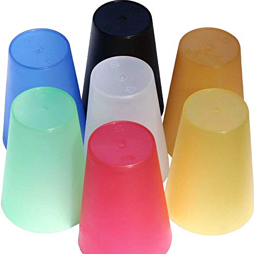 P-D-W 28 Kunststoff-Becher 350 ml mehrweg bruchsicher Mehrfarbig stapelbar Party-Wasser-Trink-Becher Plastik-Mehrweg-Becher P-D-W 28 Kunststoff-Becher 350 ml mehrweg bruchsicher Mehrfarbig stapelbar Party-Wasser-Trink-Becher Plastik-Mehrweg-Becher von P-D-W
