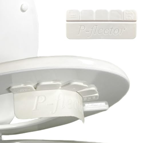 P-flector – Der Urinabweiser, der verhindert, dass Kinder (und Erwachsene) durch die Lücke zwischen dem Toilettensitz und der Schale peitscht. von P-FLECTOR