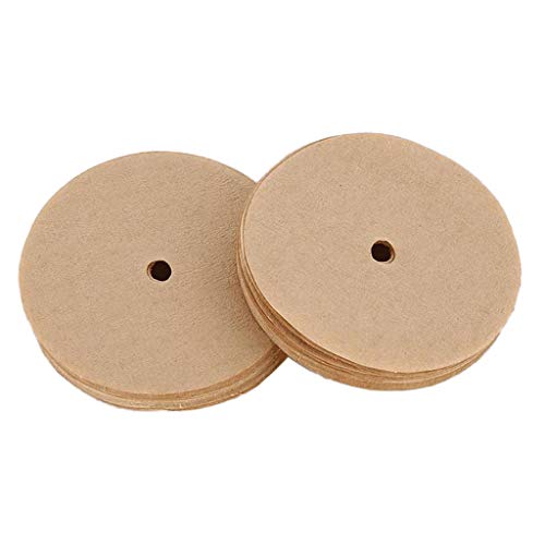 P Prettyia 100pcs Ersatz Papierfilter Kaffee Filterpapier Kaffeemaschine Filter Für No6 Vietnamesisch Kaffeekanne von P Prettyia