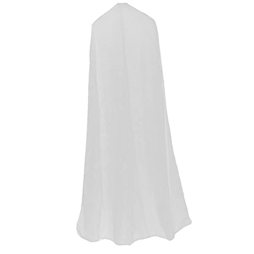 P Prettyia Weiß Kleidersack Kleiderhülle Abendkleid/Brautkleid Schutzhülle, geeignet für Aufbewahren Transportieren und Schutz - 1,8 m von P Prettyia