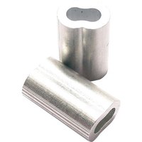 Pressklemmen f. Drahtseil 2,0mm Aluminium von POSAMO